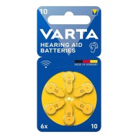 Varta 10 Numara İşitme Cihazı Pili 6'lı Blister